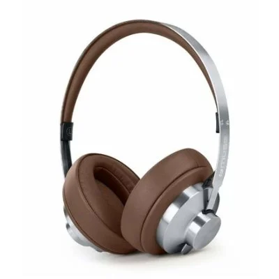 Moss Noise Cancelling Over-Ear Bluetooth Headphones with Up to 66 Hours of Battery Life - Brown
